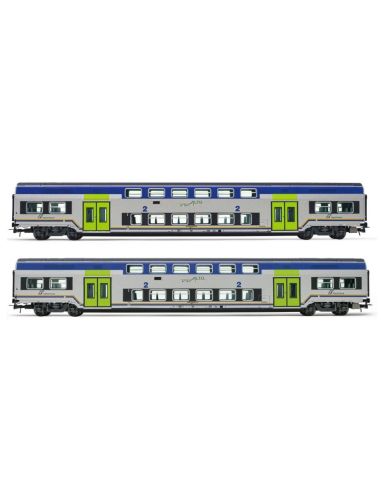 LIMA HL5057 FS TRENITALIA 2-UNIT VIVALTO SCALA H0 1:87 Modellino