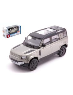 BBURAGO BU30471Z LAND ROVER DEFENDER 110 SILVER 1:43 Modellino