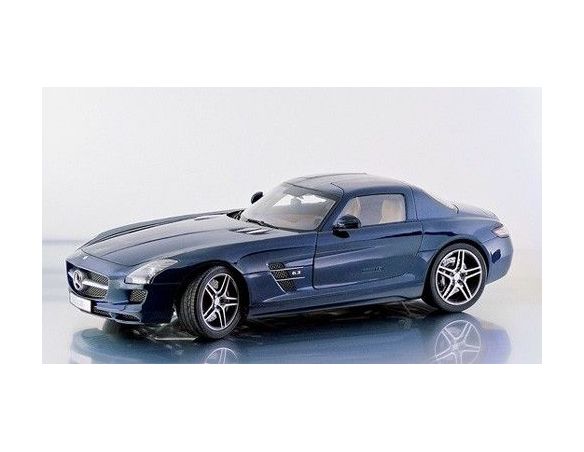 Premium Classixx PREM10601 MERCEDES SLS AMG COUPE' 2010 BLUE MET. 1:12 Modellino