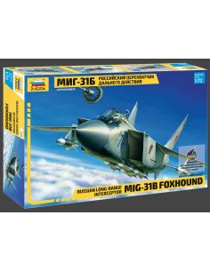 ZVEZDA Z7244 MIG-31 B KIT 1:72 Modellino