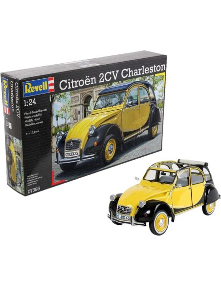 REVELL RV07095 CITROEN 2 CV CHARLESTON KIT 1:24 Modellino