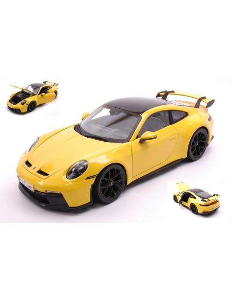 MAISTO MI36458Y PORSCHE 911 GT3 2022 YELLOW 1:18 Modellino