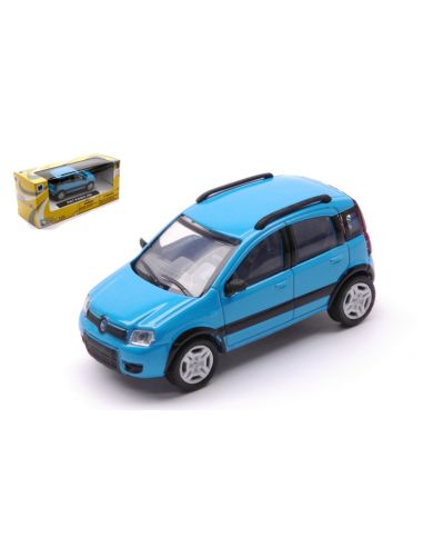 NEW RAY NY19557BL FIAT PANDA 4x4 BLUE 1:43 Modellino