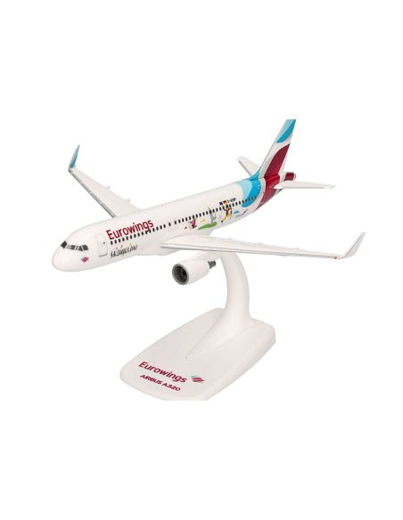 HERPA HP614122 AIRBUS A320-200 EUROWINGS SALZBURGER LAND 1:200 Modellino