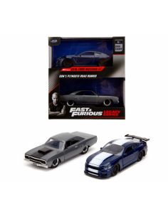 JADA TOYS JADA253202018 FORD MUSTANG GT & PLYMOUTH ROAD RUNNER FAST & FURIOUS 1:32 Modellino