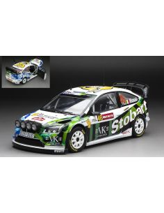 SUNSTAR SS3939 FORD FOCUS WRC07 N.46 RALLY GB 2008 V.ROSSI-C.CASSINA 1:18 Modellino