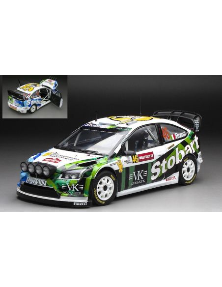 SUNSTAR SS3939 FORD FOCUS WRC07 N.46 RALLY GB 2008 V.ROSSI-C.CASSINA 1:18 Modellino