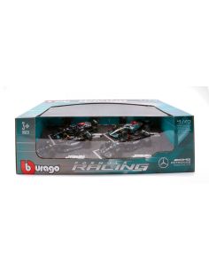 BBURAGO BU38093 SET MERCEDES W12 N.44 + W13 N.44 + W14 N.44 + W14 N.63 1:43 Modellino