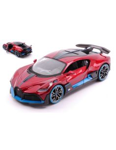 MAISTO MI31526R BUGATTI DIVO METALLIC RED 1:24 Modellino