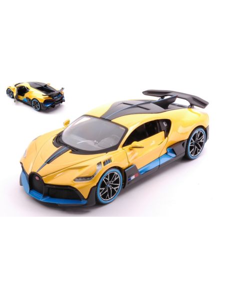 MAISTO MI31526Y BUGATTI DIVO YELLOW 1:24 Modellino