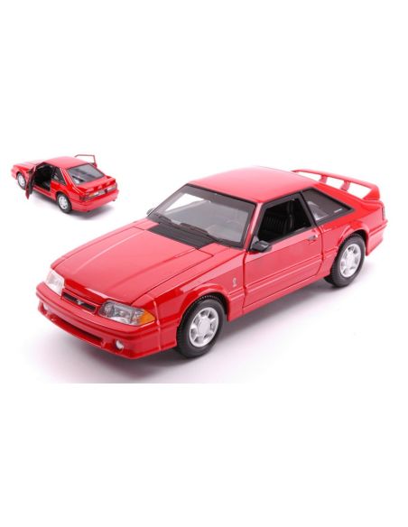 MAISTO MI32906R FORD MUSTANG SVT COBRA 1993 RED 1:24 Modellino