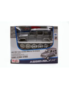 MAISTO MI39536 MERCEDES G CLASS 2019 SILVER KIT 1:24 Modellino