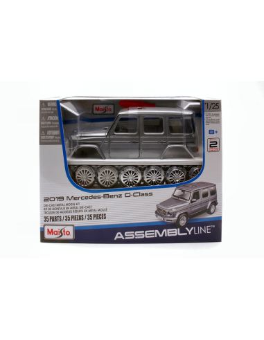 MAISTO MI39536 MERCEDES G CLASS 2019 SILVER KIT 1:24 Modellino