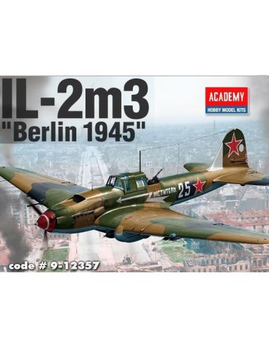 ACADEMY ACD12357 IL-2m3 BERLIN 1945 KIT 1:48 Modellino