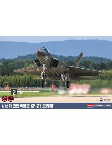 ACADEMY ACD12585 ROKAF KF-21 BORAMAE KIT 1:72 Modellino