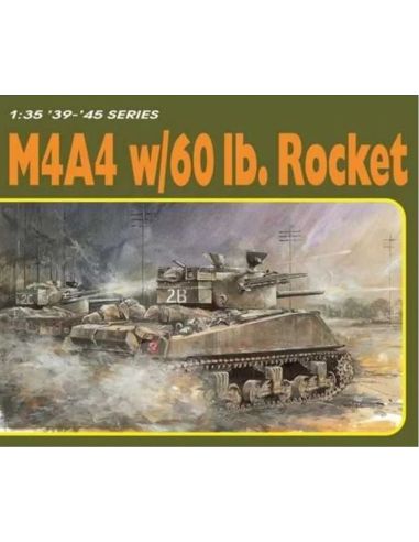 DRAGON D6405 M4A4 W/60b ROCKET KIT 1:35 Modellino
