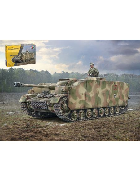 ITALERI IT0223 Sd.Kfz.167 STURMGESCHUTZ IV KIT 1:35 Modellino