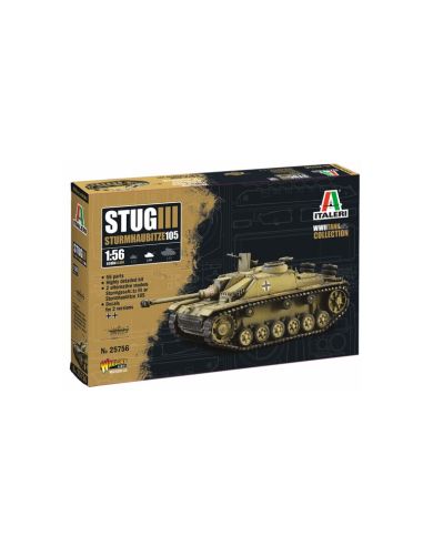 ITALERI IT25756 Sd.Kfz.142.1 StuG III KIT 1:56 Modellino