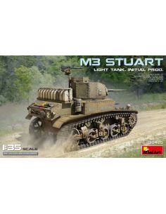 MINIART MIN35425 M3 STUART LIGHT TANK INITIAL PROD. KIT 1:35 Modellino
