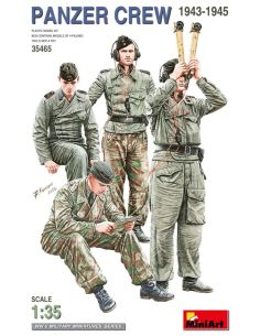 MINIART MIN35465 PANZER CREW 1943-1945 KIT 1:35 Modellino