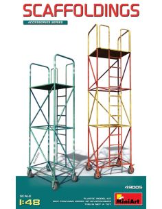 MINIART MIN49005 SCAFFOLDINGS KIT 1:35 Modellino