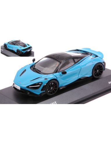 SOLIDO SL4311904 MCLAREN 765LT 2020 LIGHT BLUE 1:43 Modellino