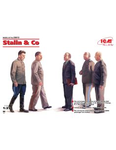 ICM ICM35613 STALIN & CO. 5 FIGURES KIT 1:35 Modellino