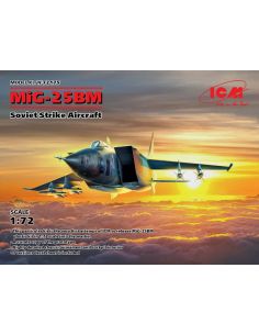 ICM ICM72175 MIG-25 BM SOVIET STRIKE AIRCRAFT KIT 1:72 Modellino