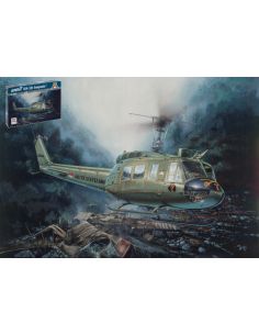 ITALERI IT0849 UH-1D SLICK KIT 1:48 Modellino