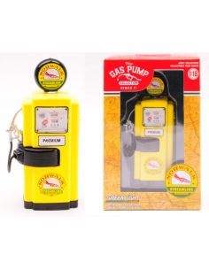 GREENLIGHT GREEN14110A GAS PUMP NORWALK STREAMLINE GASOLINE 1948 1:18 Modellino