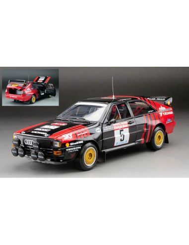 SUNSTAR SS4257 AUDI QUATTRO A2 N.5 CIRCUIT DES ARDENNES 1986 J.BOSCH-S.BOND 1:18 Modellino