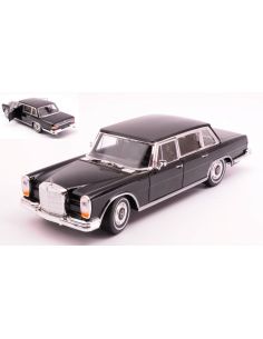 WELLY WE24121BK MERCEDES 600 1963 BLACK 1:24 Modellino