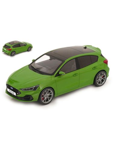 MODELCARGROUP MCG18452 FORD FOCUS ST GREEN 1:18 Modellino