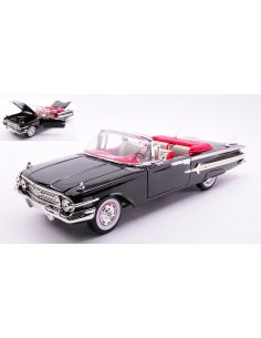 MOTORMAX MTM73110BK CHEVROLET IMPALA 1960 BLACK 1:18 Modellino