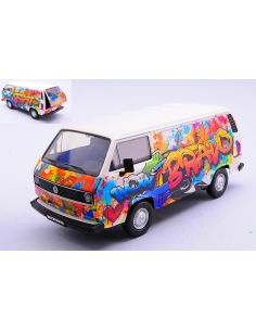 MOTORMAX MTM79599 VW TYPE 2 (T3) GRAFFITI VAN 1:24 Modellino