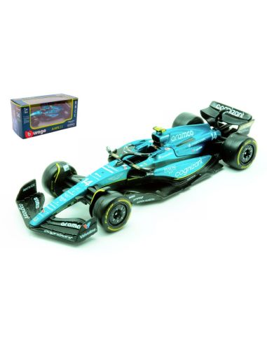 BBURAGO BU38090A ASTON MARTIN AMR 23 N.14 FERNANDO ALONSO 2023 1:43 Modellino