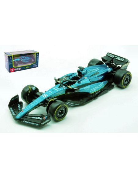 BBURAGO BU38090S ASTON MARTIN AMR 23 N.18 LANCE STROLL 2023 1:43 Modellino