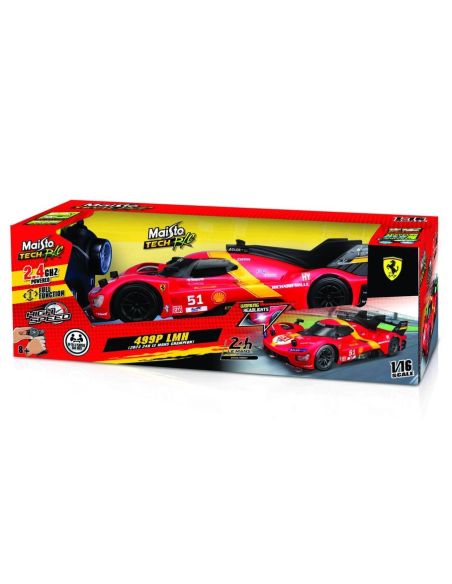 MAISTO MI82861 FERRARI 499P N.51 WINNER 24 H LE MANS 2023 RADIOCOMANDO 1:16 Modellino