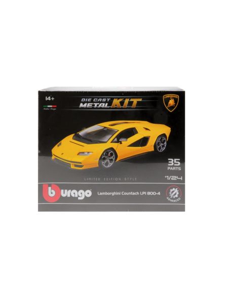 BBURAGO BU25130 LAMBORGHINI COUNTACH LPI 800-4 KIT 1:24 Modellino