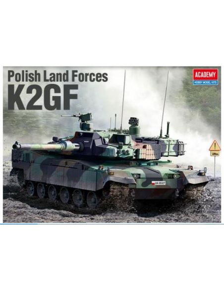 ACADEMY ACD13560 POLISH LAND FORCES K2GF KIT 1:35 Modellino