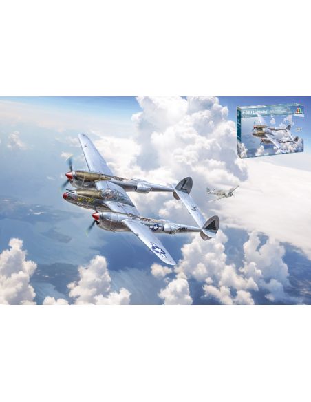 ITALERI IT2834 P-38J E.T.O KIT 1:48 Modellino