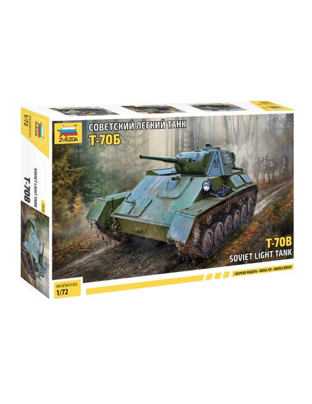 ZVEZDA Z5078 T-70 KIT 1:72 Modellino