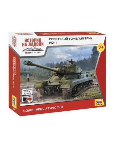 ZVEZDA Z6296 SOVIET HEAVY TANK Is-4 KIT 1:100 Modellino