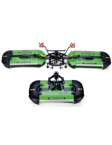 UNIVERSAL HOBBIES UH2834 DEUTZ-FAHR DRUMMASTER 431F + KM4.90 1:32 Modellino