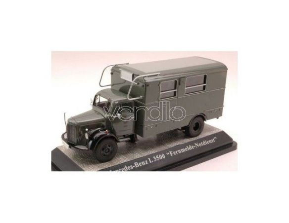 Premium Classixx PREM12402 MERCEDES L3500 DBP FERNMELDE-NOTDIENST 1:43 Modellino