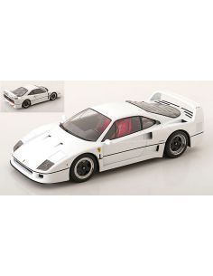 KK SCALE KKDC180695 FERRARI F40 BRUNEI WHITE 1:18 Modellino