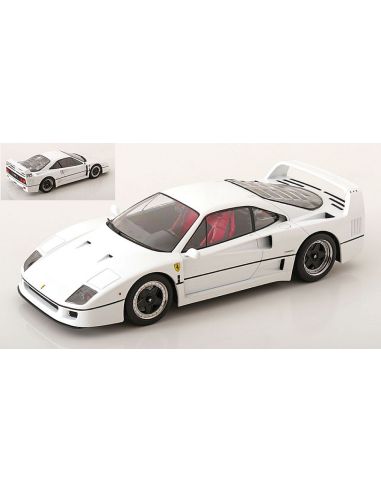 KK SCALE KKDC180695 FERRARI F40 BRUNEI WHITE 1:18 Modellino