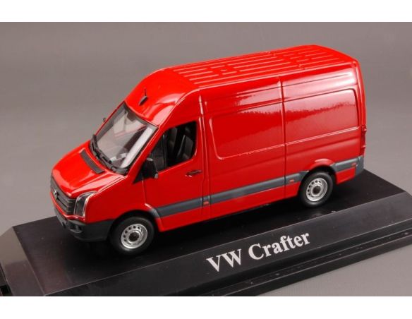Premium Classixx PREM13700 VW CRAFTER BOX VAN RED 1:43 Modellino