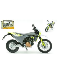 MAISTO MI32726 HUSQUARNA 701 SUPERMOTO 2023 1:12 Modellino