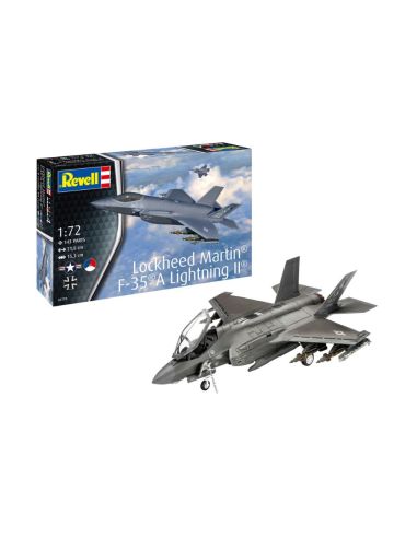 REVELL RV03799 LOCKEED MARTIN F-35A KIT 1:72 Modellino
